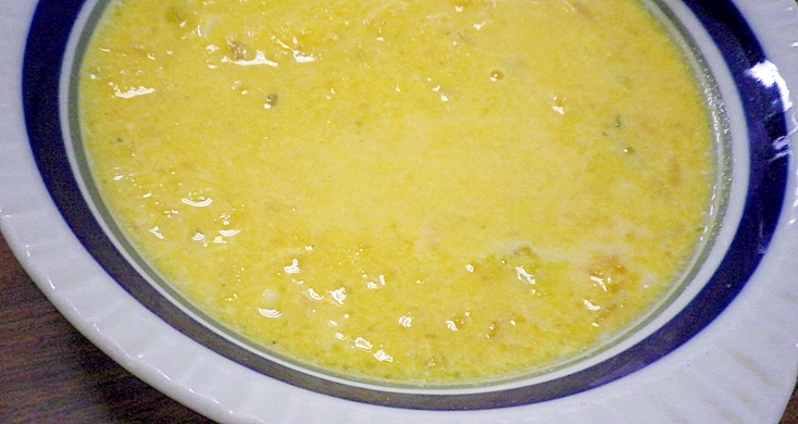 バターなし！カボチャスープ