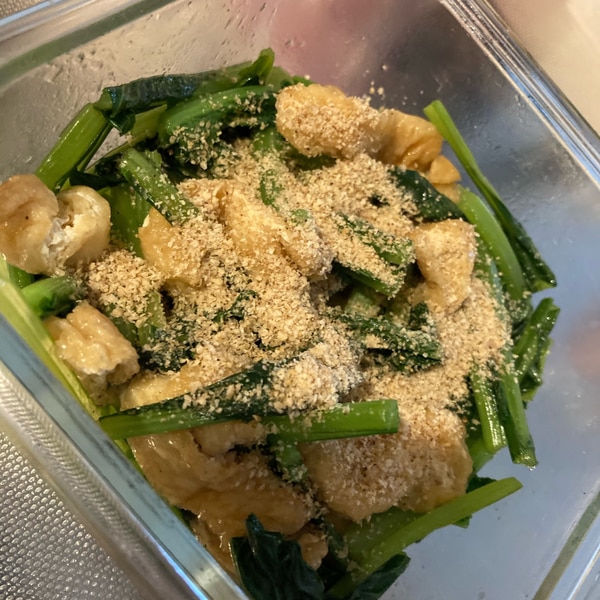 小松菜と油揚げのおひたし レシピ 作り方 By あもり 楽天レシピ 小松菜と油揚げのおひたし レシピ 作り方 By あもり 楽天レシピ