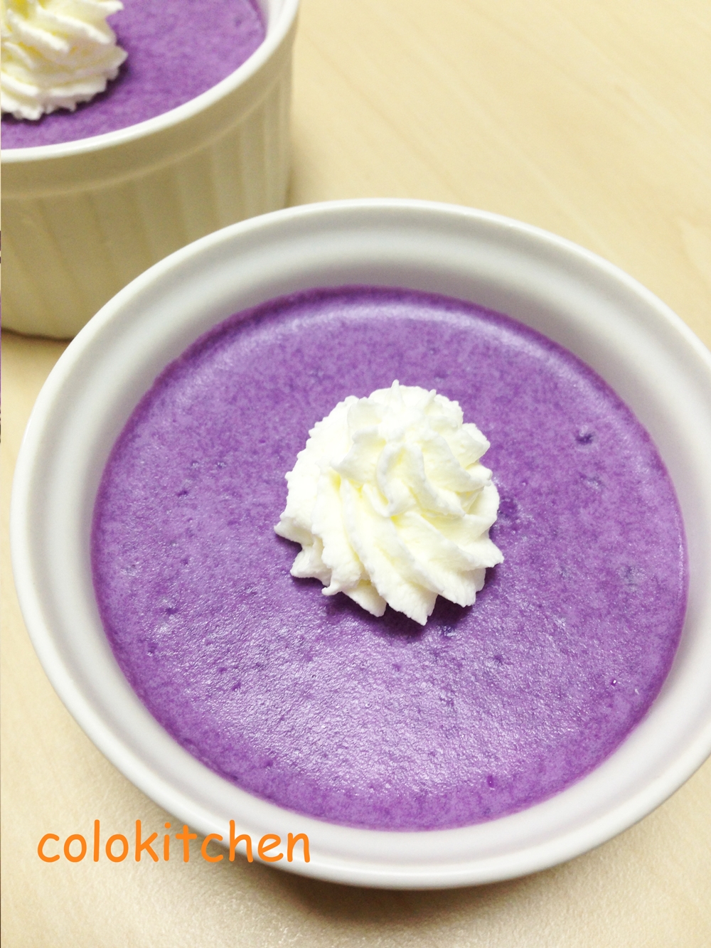 色鮮やか お芋のおいしい紫芋ムース レシピ 作り方 By Colokitchen 楽天レシピ