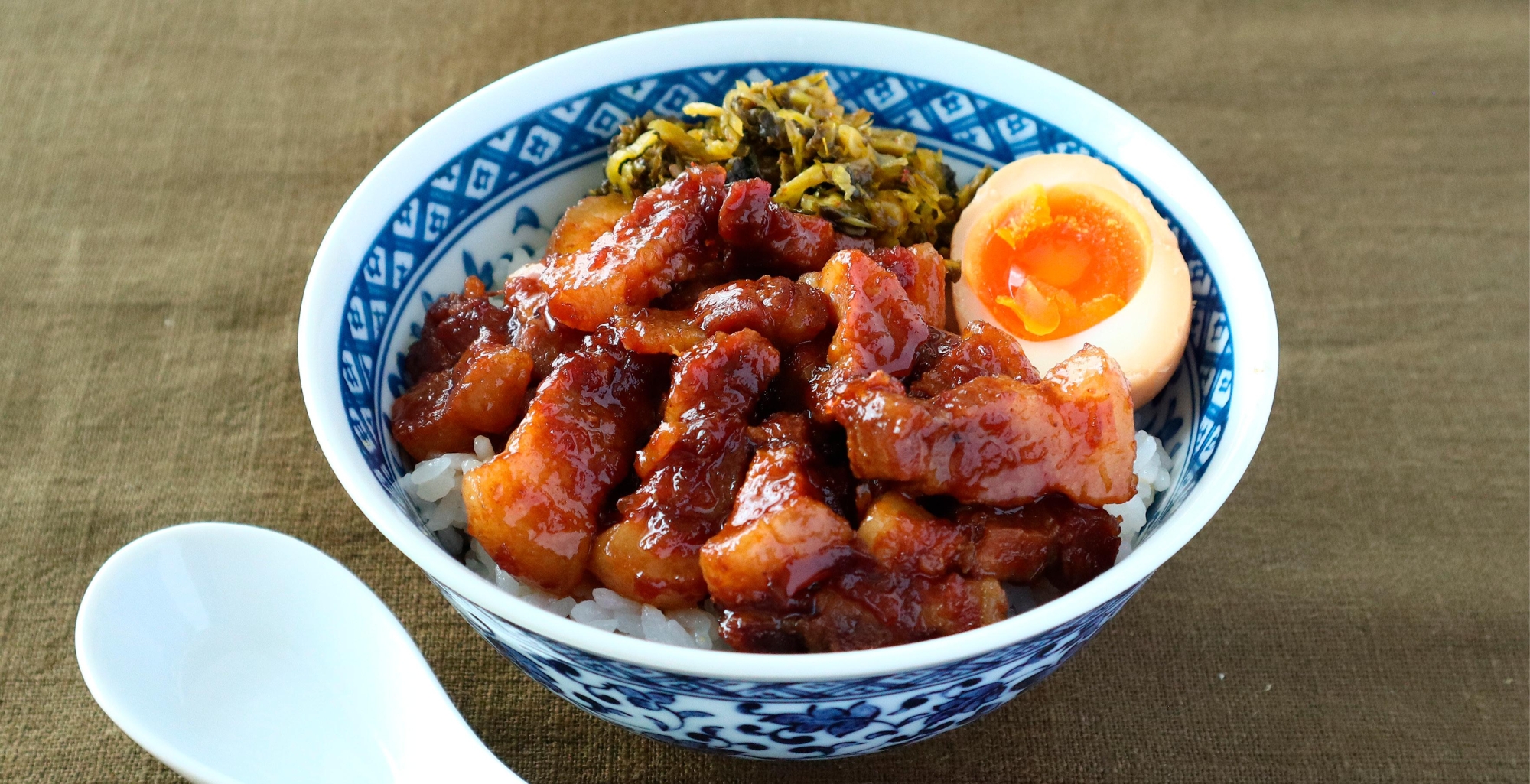 ルーローハン風丼