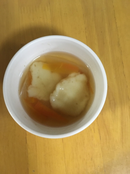 Hbで簡単 もちもち食感のすいとん レシピ 作り方 By 女美食ハンター 楽天レシピ