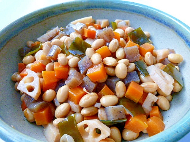 大豆の水煮缶で簡単五目豆 レシピ 作り方 By 身の茸335 楽天レシピ 大豆の水煮缶で簡単五目豆 レシピ 作り方 By 身の茸335 楽天レシピ