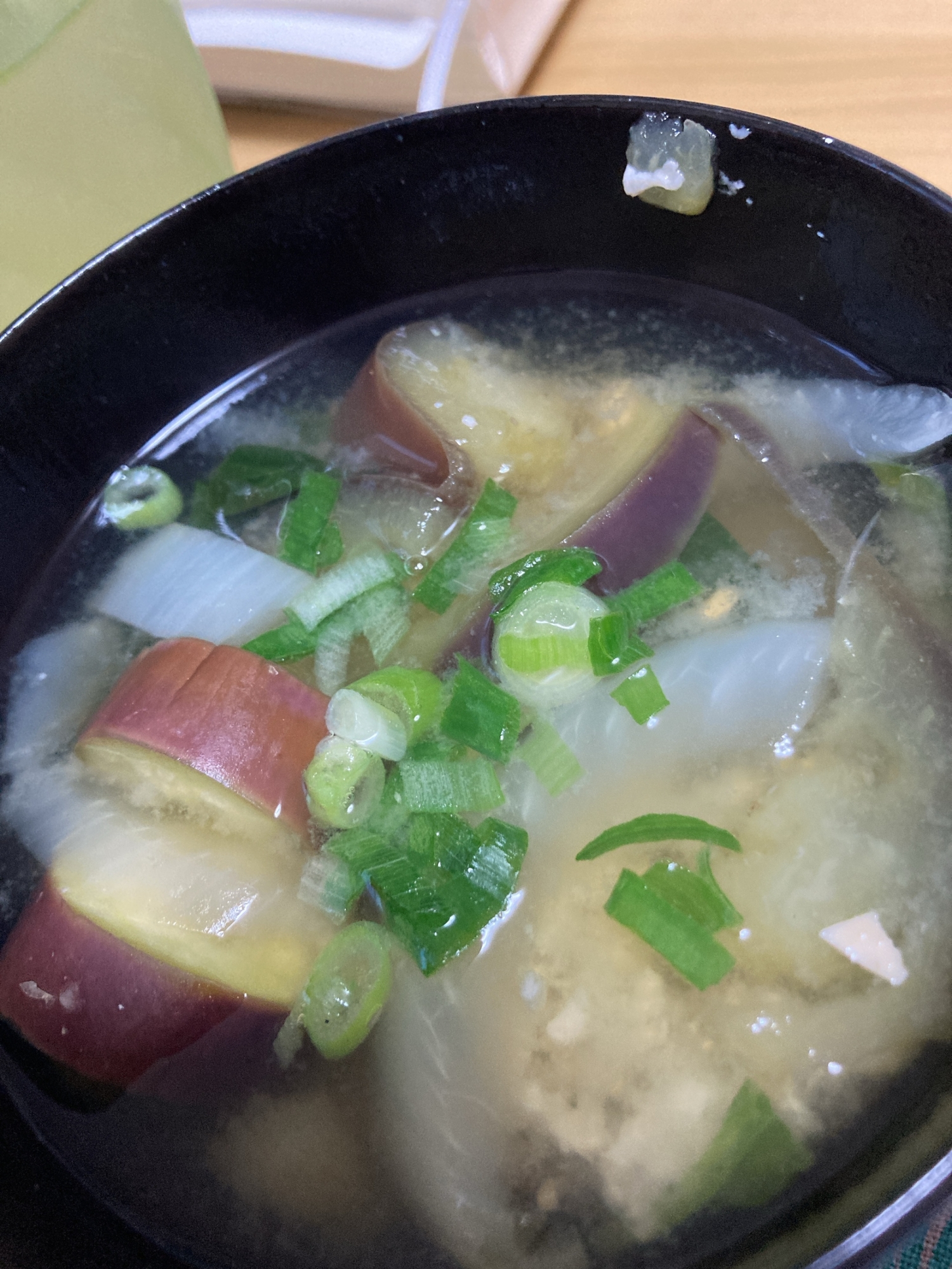 茄子味噌汁