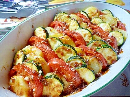 夏野菜のグラタン レシピ 作り方 By Schwarzekatz3 楽天レシピ