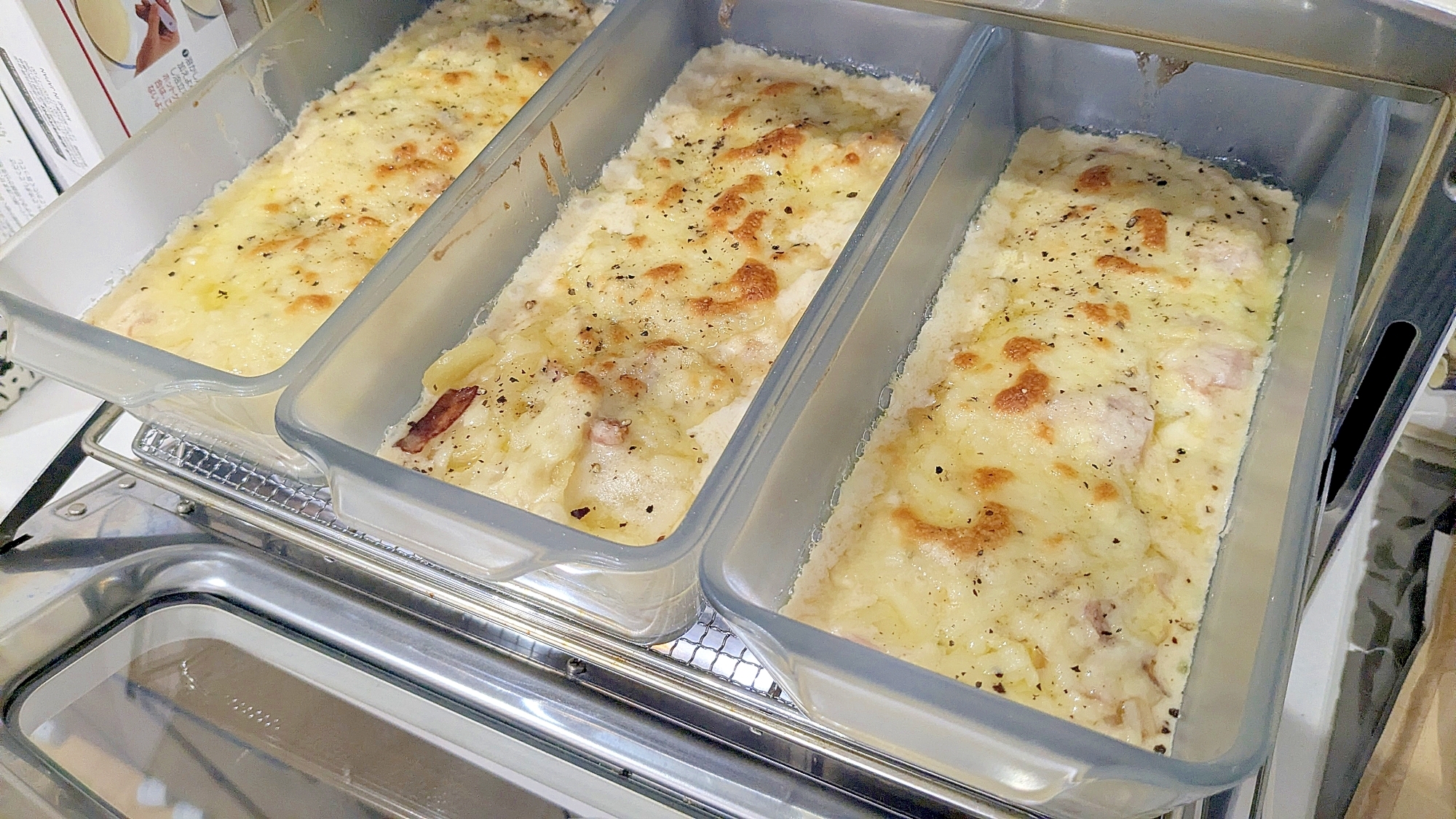 じゃがベーコングラタン