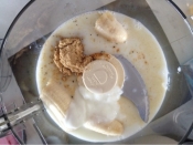 ダイエット 便秘解消 黒ゴマきなこバナナスムージー レシピ 作り方 By Waffling 楽天レシピ