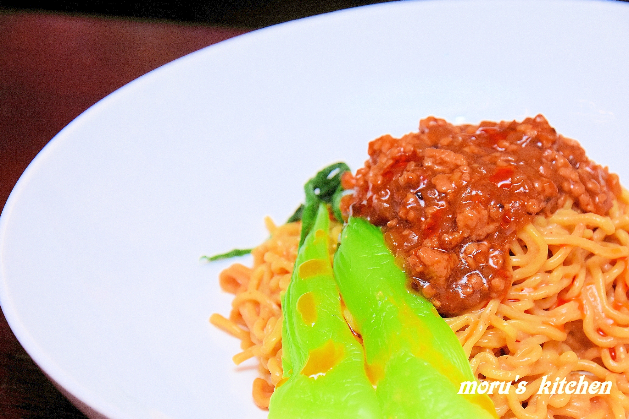 本格的だけど、子供も食べやすい☆汁なし坦々麺