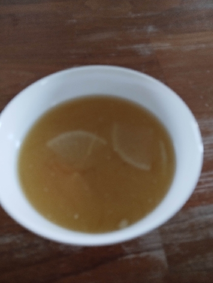 大根と玉葱のみそ汁