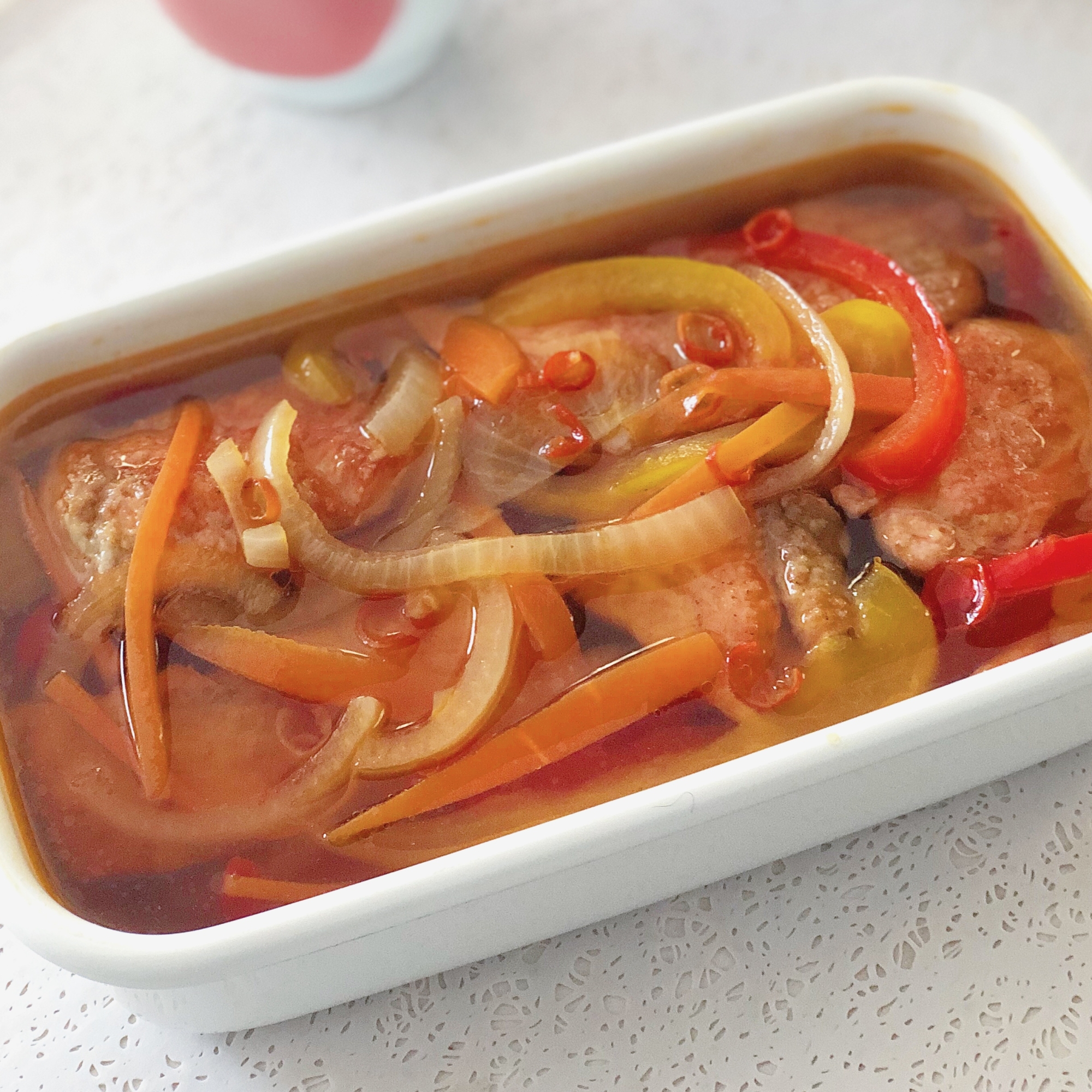 鮭の南蛮漬け☆揚げずに楽チン♩