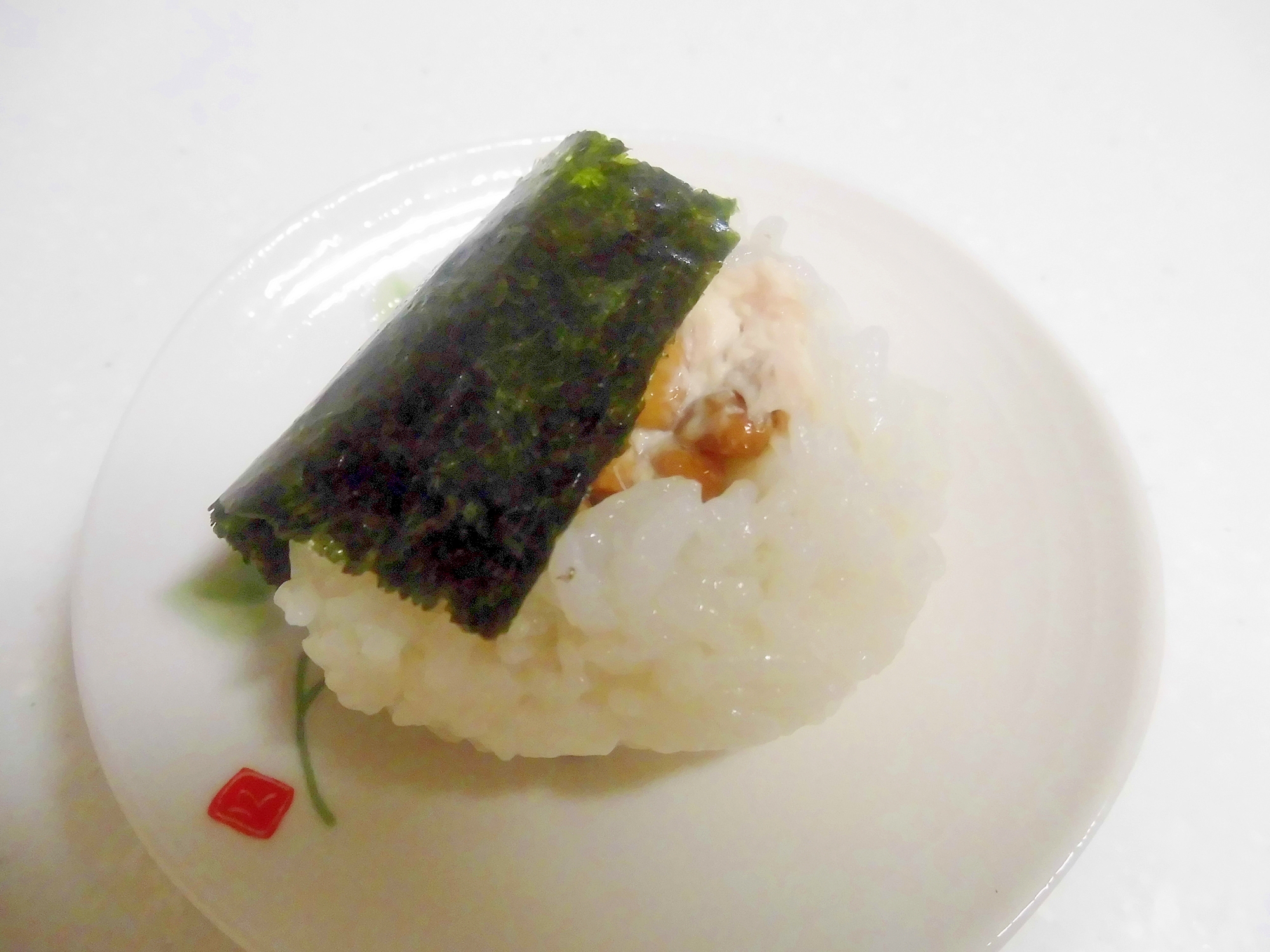 茨城県　水戸納豆とツナマヨおにぎり