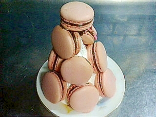 O ミニマカロンタワー O レシピ 作り方 By Yukiusagi17 楽天レシピ