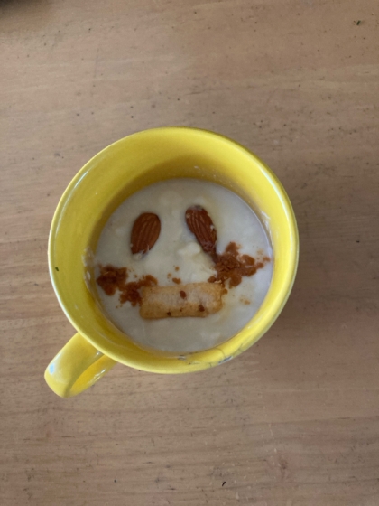 ナッツときな粉で☆お顔ヨーグルト