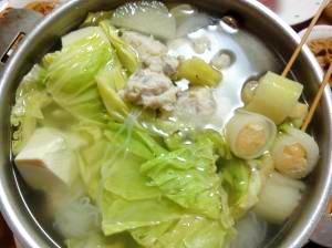 鶏団子入り☆水炊き☆