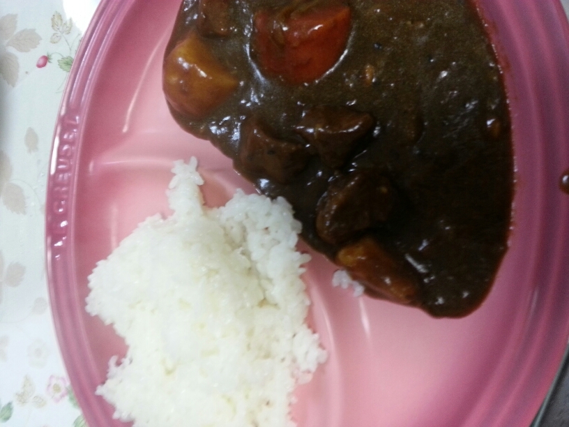 絶品、牛肉カレー