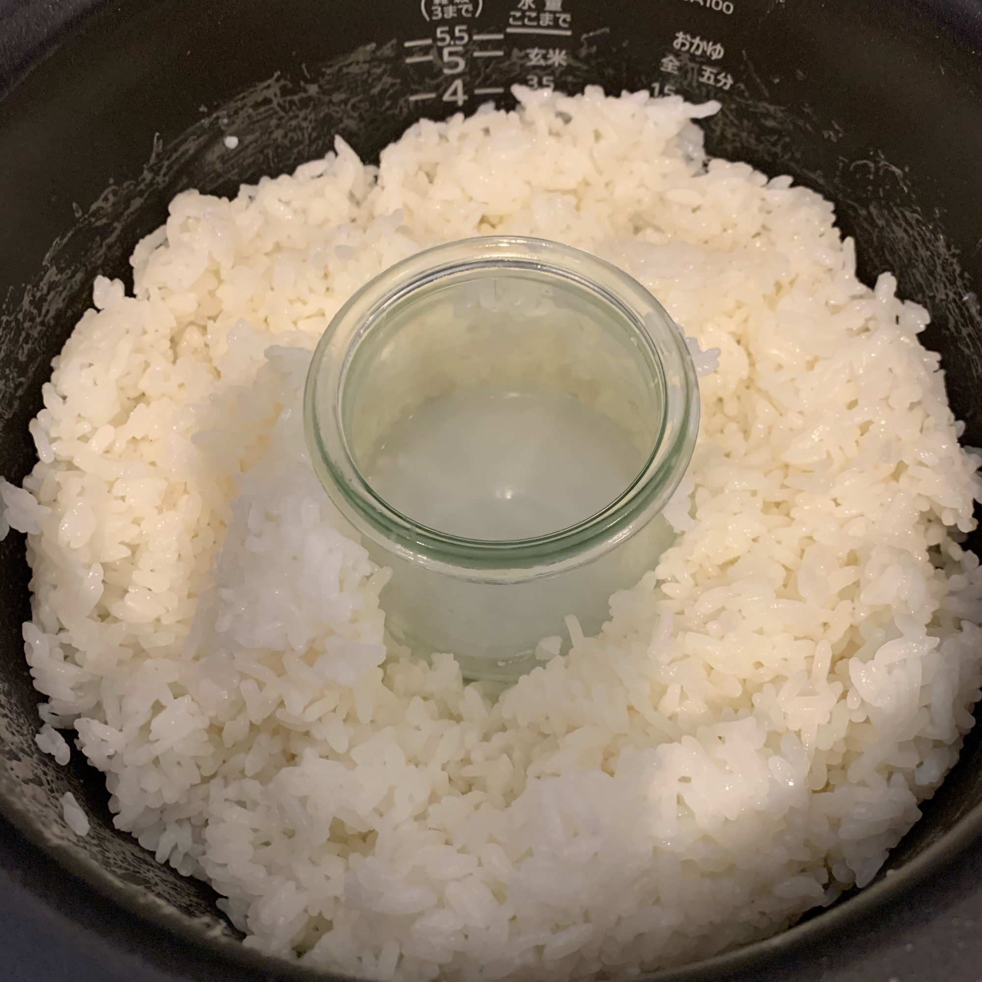 【離乳食初期】大人のご飯と一緒に炊飯器で作る十倍粥