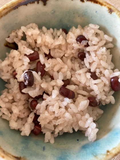 炊飯器で簡単お赤飯