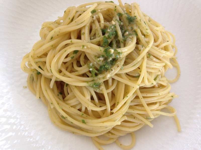 木の芽☆山椒のパスタ