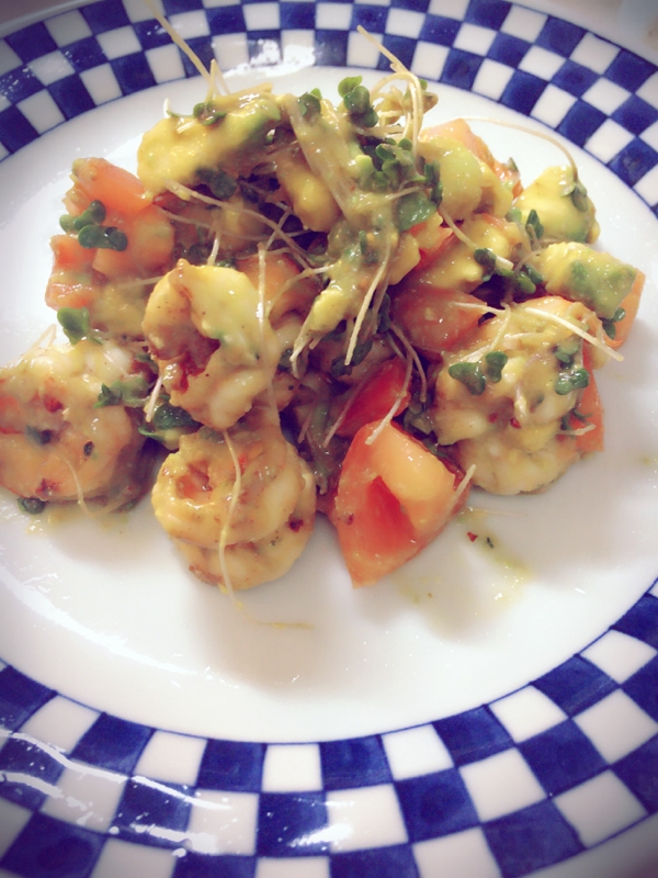 無塩 ダイエット エビアボカドサラダ レシピ 作り方 By Ritu2104 楽天レシピ