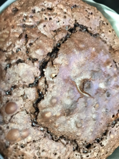 レンジで作る簡単チョコケーキ