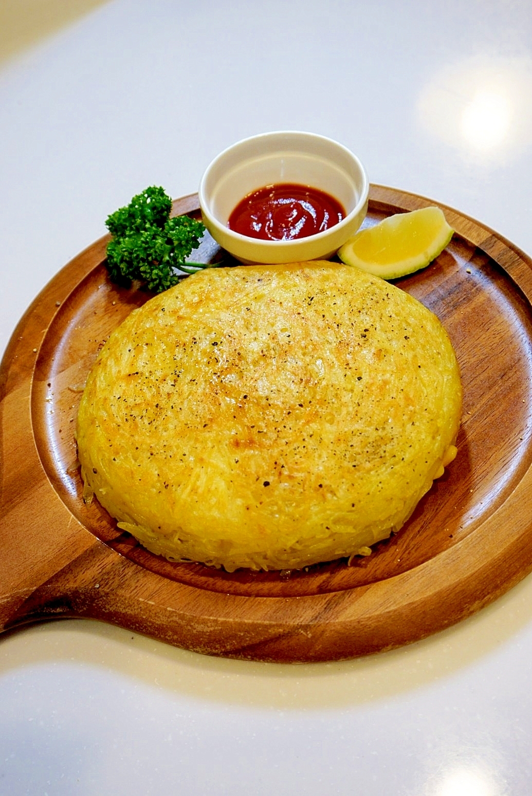国産チーズ入り！じゃがいもガレット
