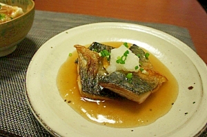 アジのみぞれあんかけ