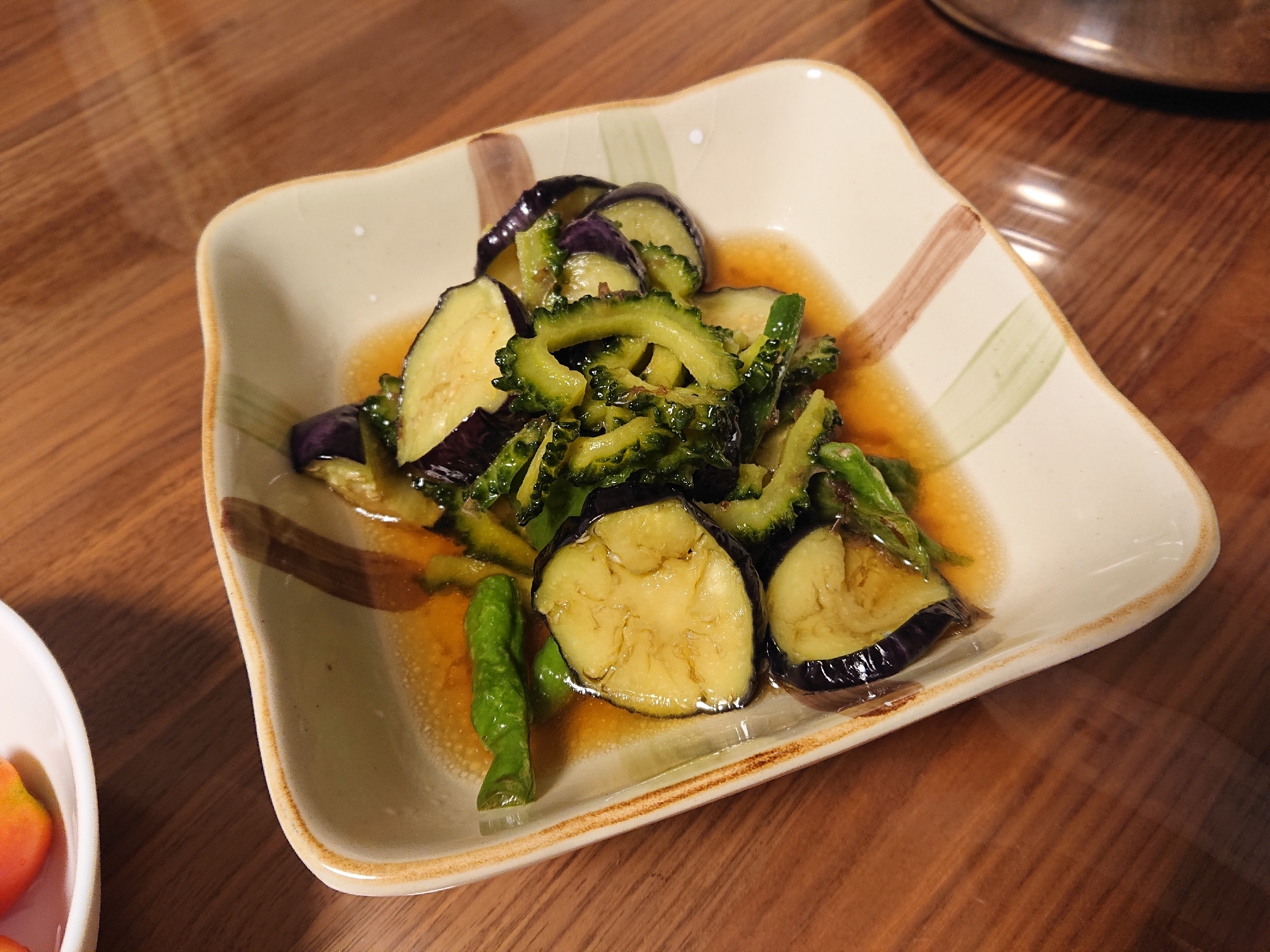 冷やしておいしい!夏野菜の揚げびたし