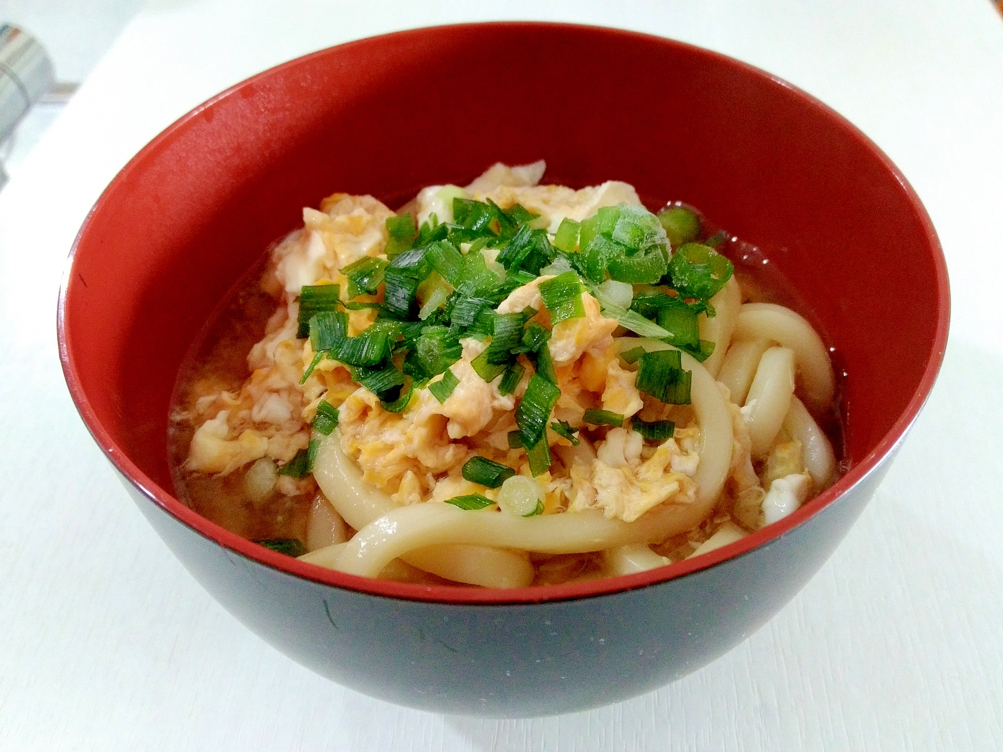 やさしい味わい☆卵とじうどん