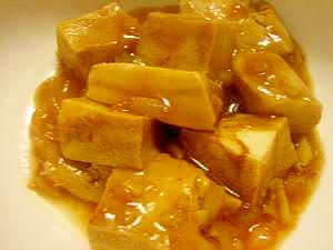 高野豆腐 de マーボー豆腐