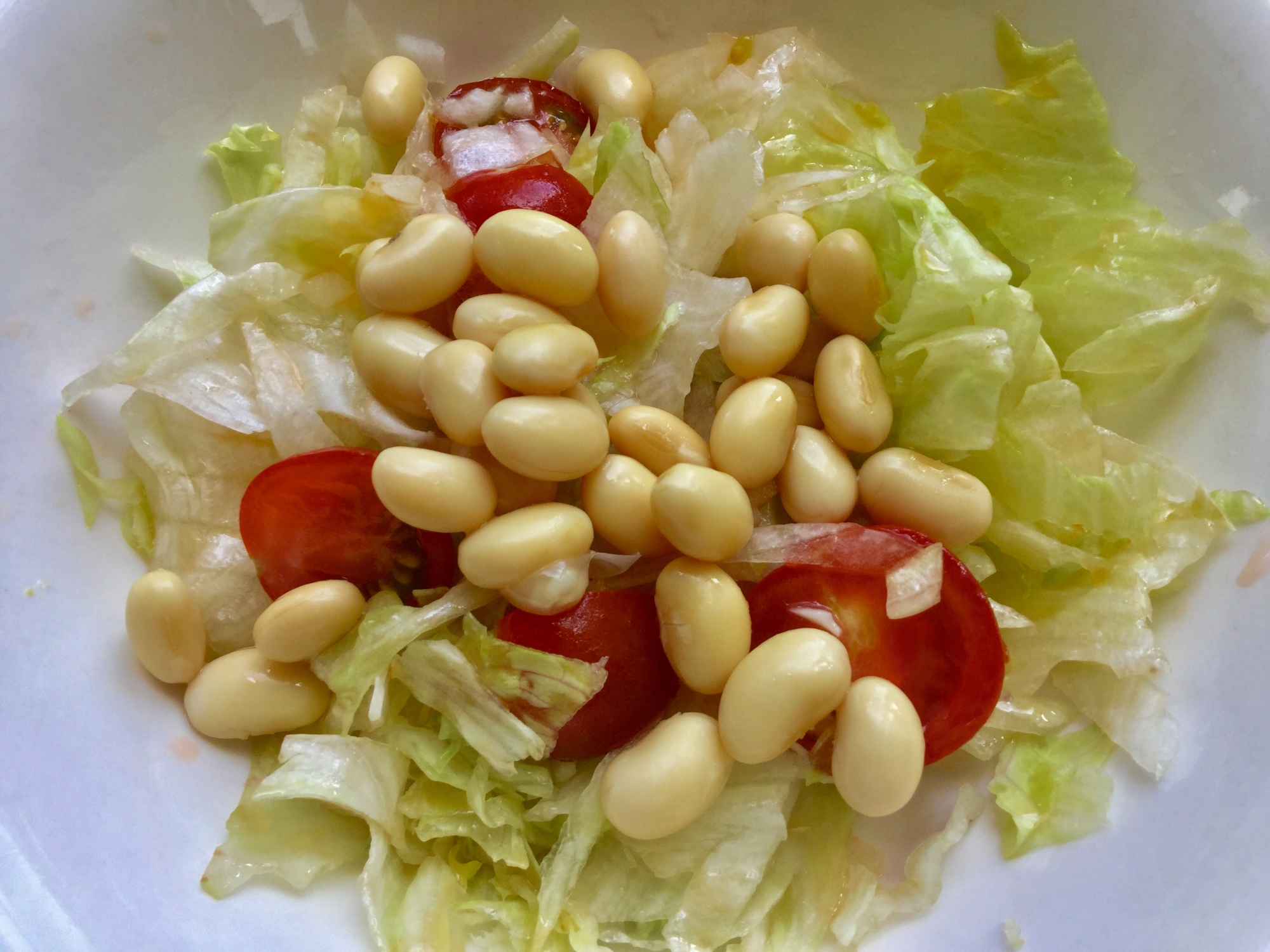 大豆の簡単サラダ