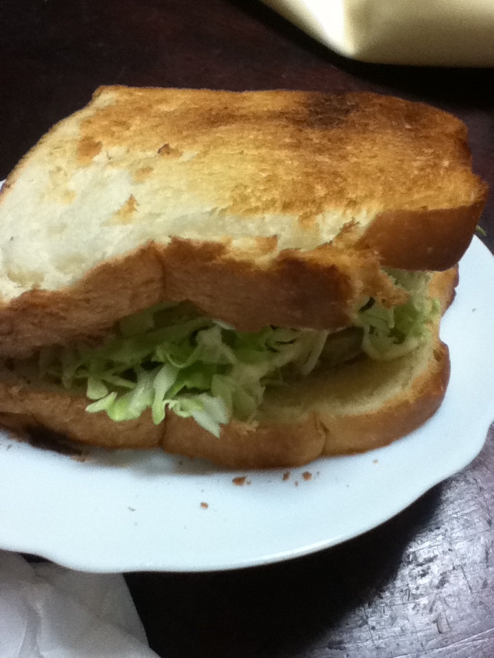 照り焼き風ハム野菜サンド