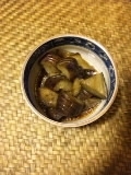 茄子のシンプル炒め煮