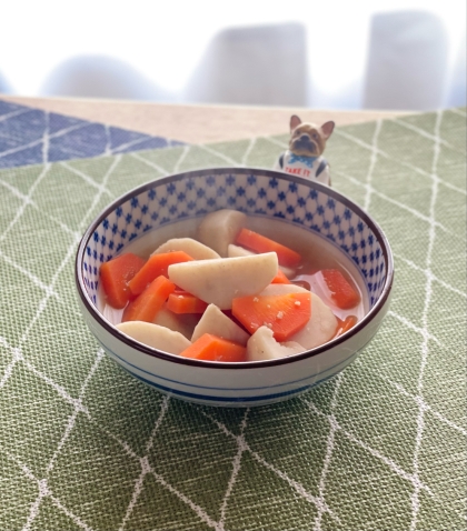 里芋と人参のゴマ味噌煮