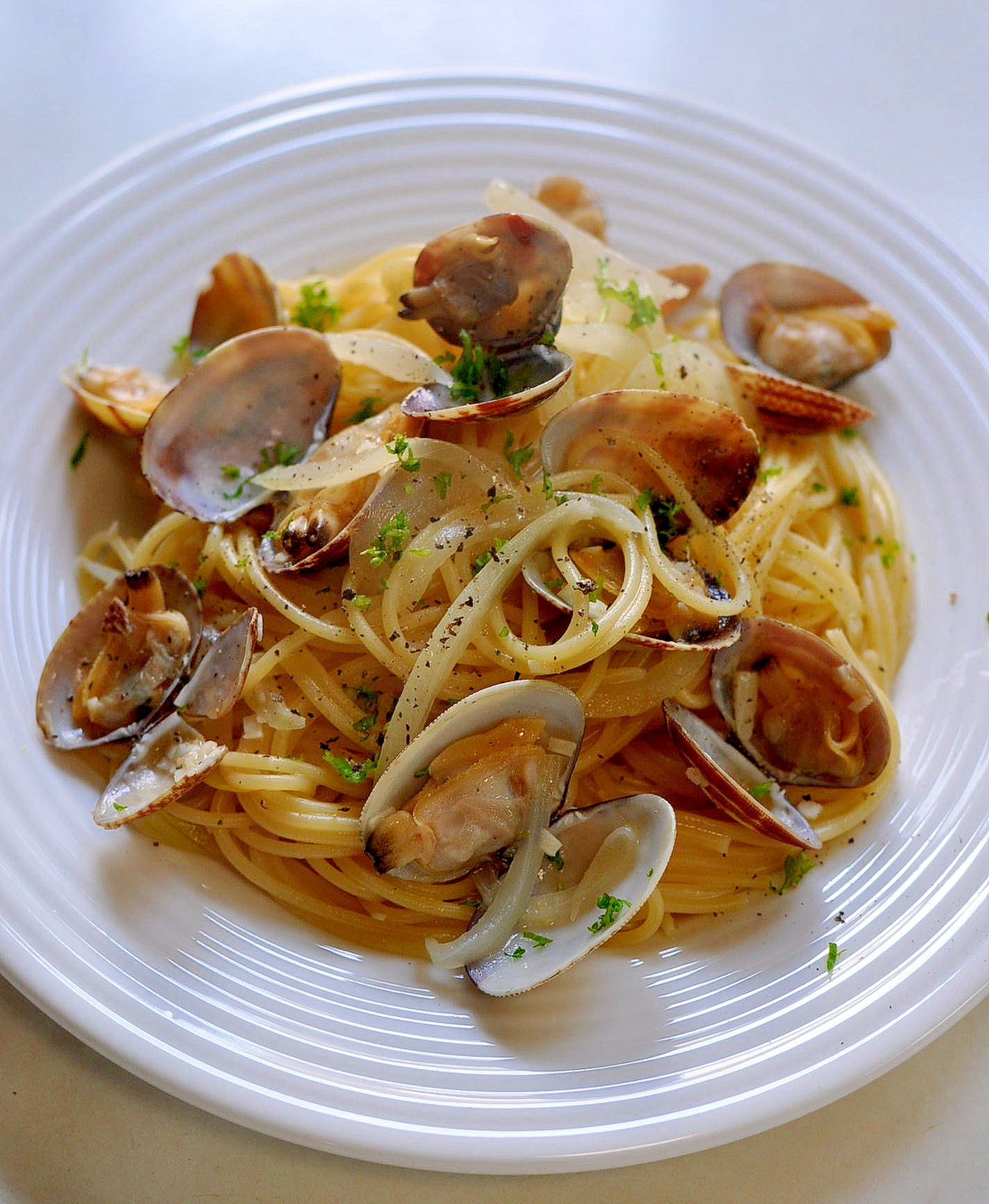 ボンゴレ・ビアンコ(シンプルなあさりのパスタ)