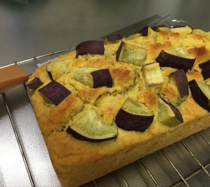 ほっこり♡さつま芋のパウンドケーキ