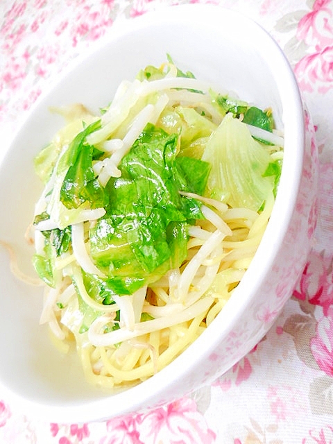 ❤レタスともやしの中華ラーメン❤