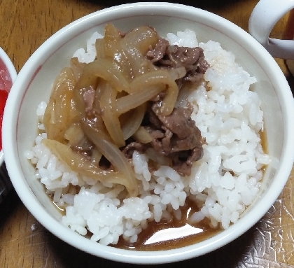 とっても簡単！牛丼！