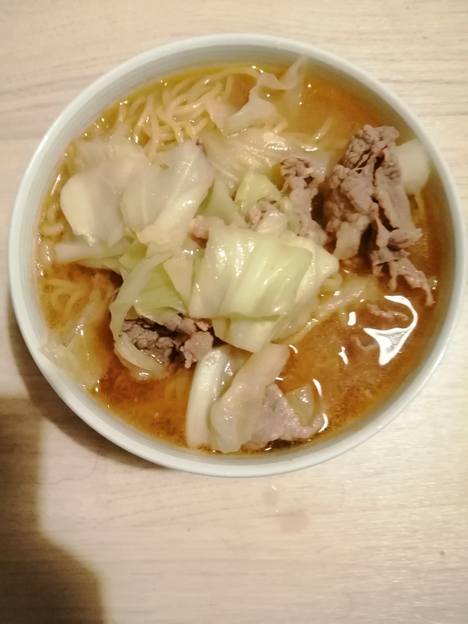 牛肉キャベツ味噌ラーメン