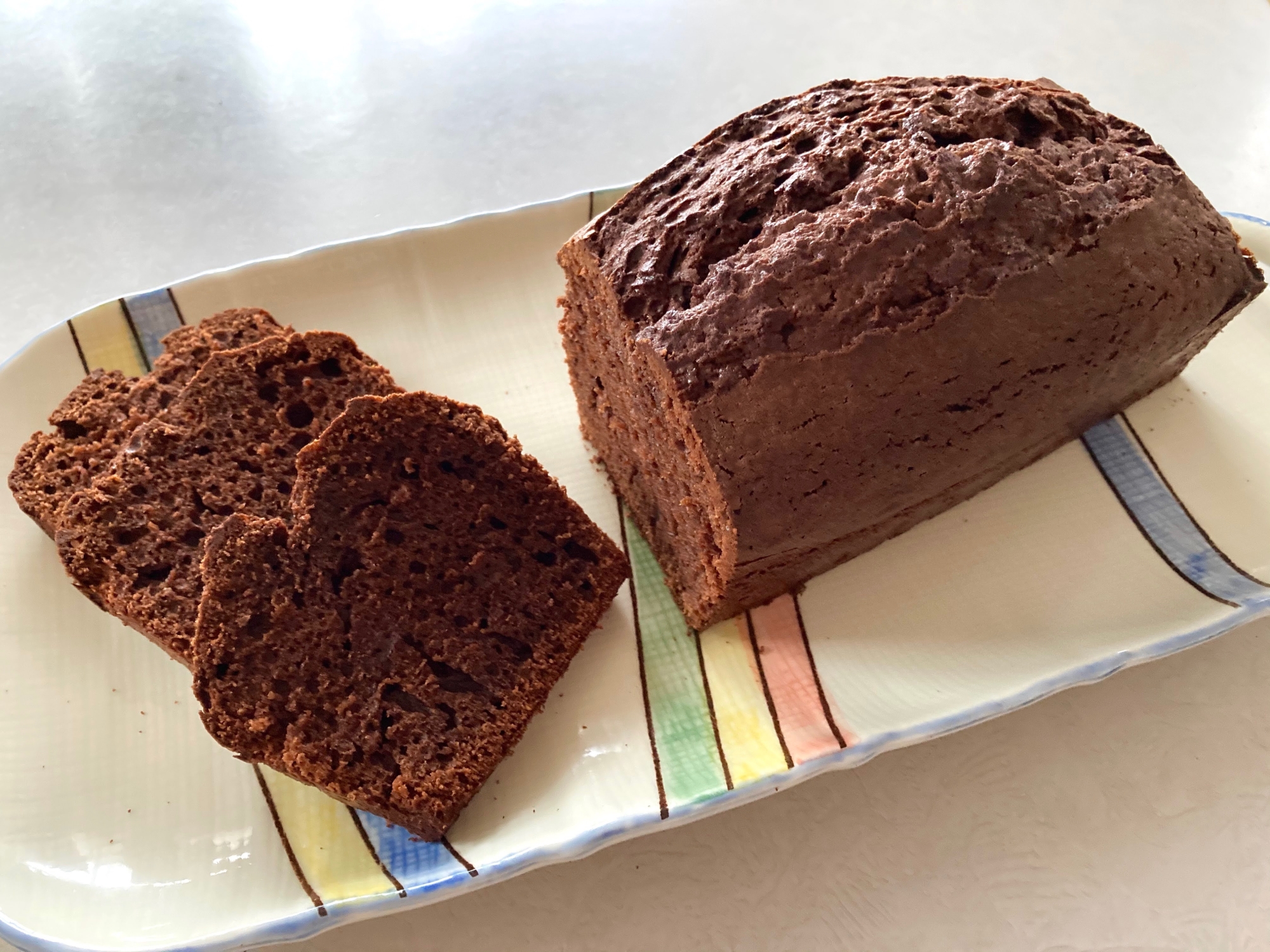 チョコレートパウンドケーキ