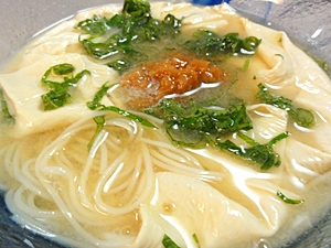 湯葉素麺