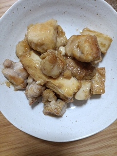 簡単(^^)厚揚げとチンゲン菜の挽肉あんかけ炒め♪