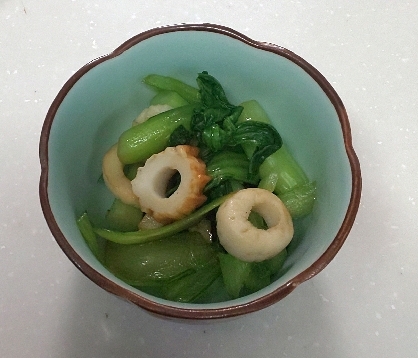 薄味☆たくさん食べれる小松菜とちくわの煮物