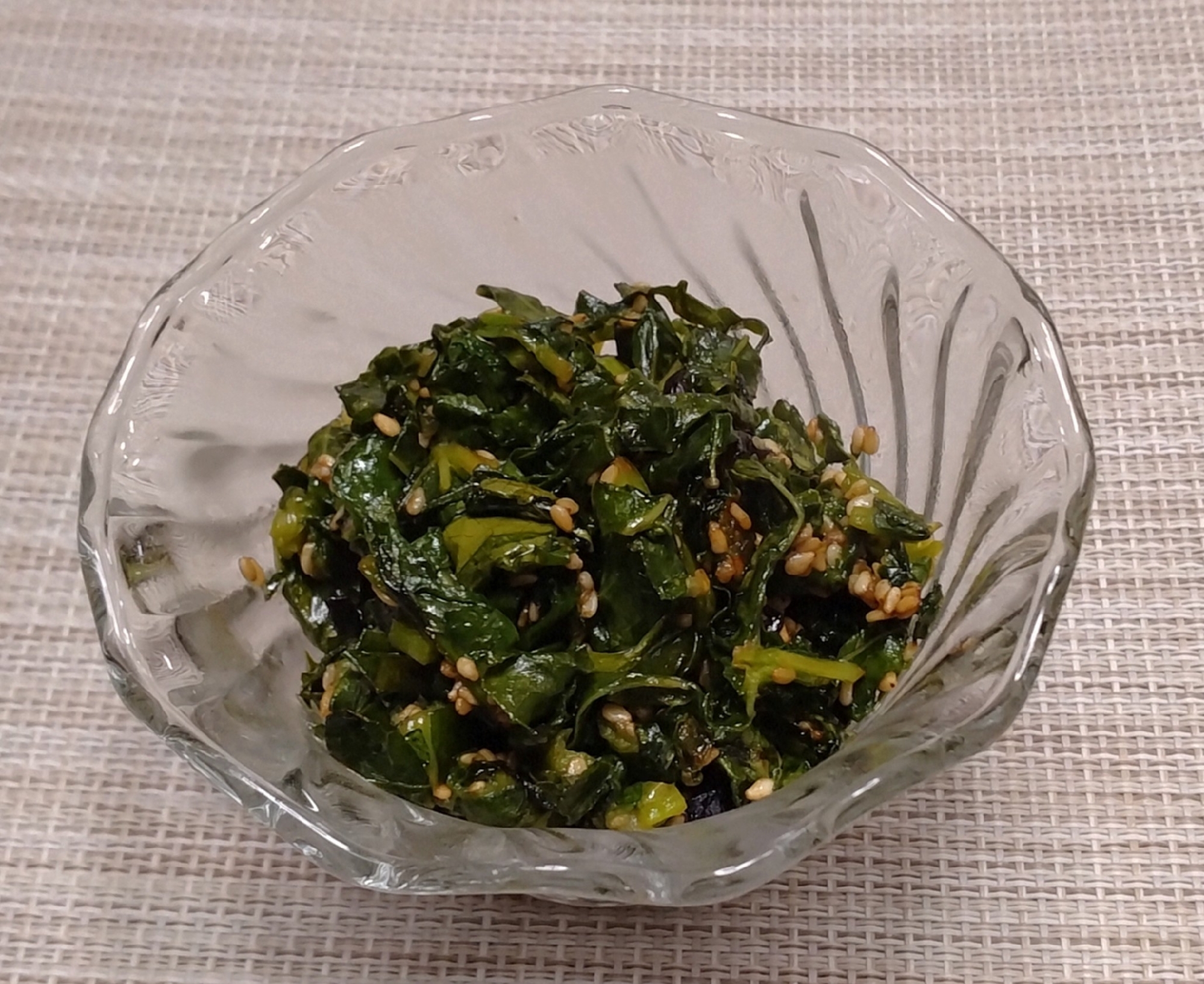 ピリ辛大根葉ソテー