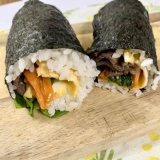 ラップで簡単！キンパ