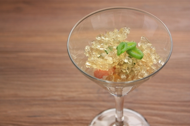 おもてなし♪野菜だしジュレ