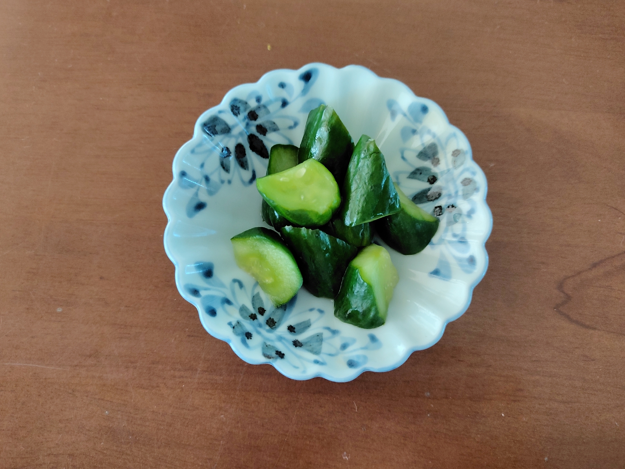 きゅうりの漬け物(簡単!切って漬けるだけ)