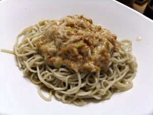 つるつる納豆長いも蕎麦