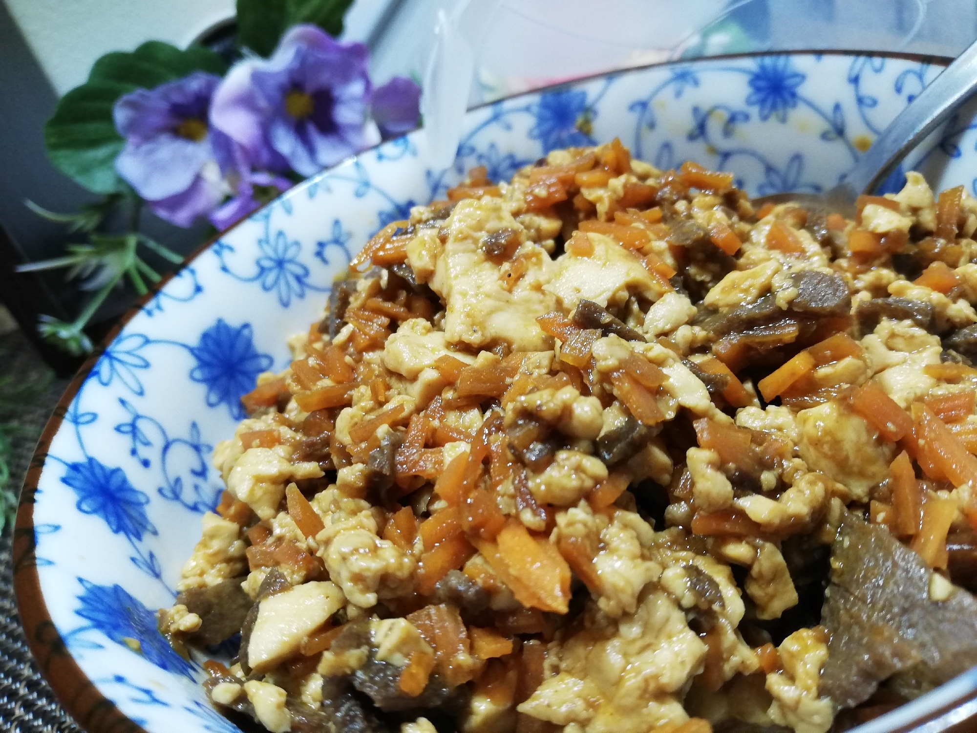 作り置き！牛たんと豆腐の味噌肉そぼろ