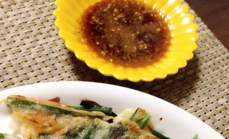 簡単2分☆チヂミの美味しいタレ