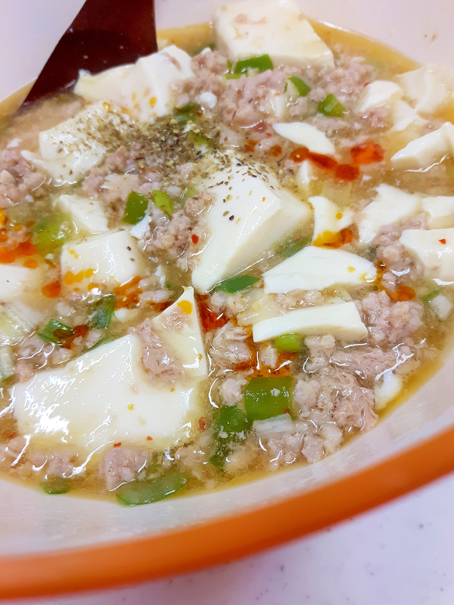 電子レンジで簡単 時短 ヘルシー麻婆豆腐 レシピ 作り方 By Acchan66 楽天レシピ 電子レンジで簡単 時短 ヘルシー麻婆豆腐 レシピ 作り方 By Acchan66 楽天レシピ