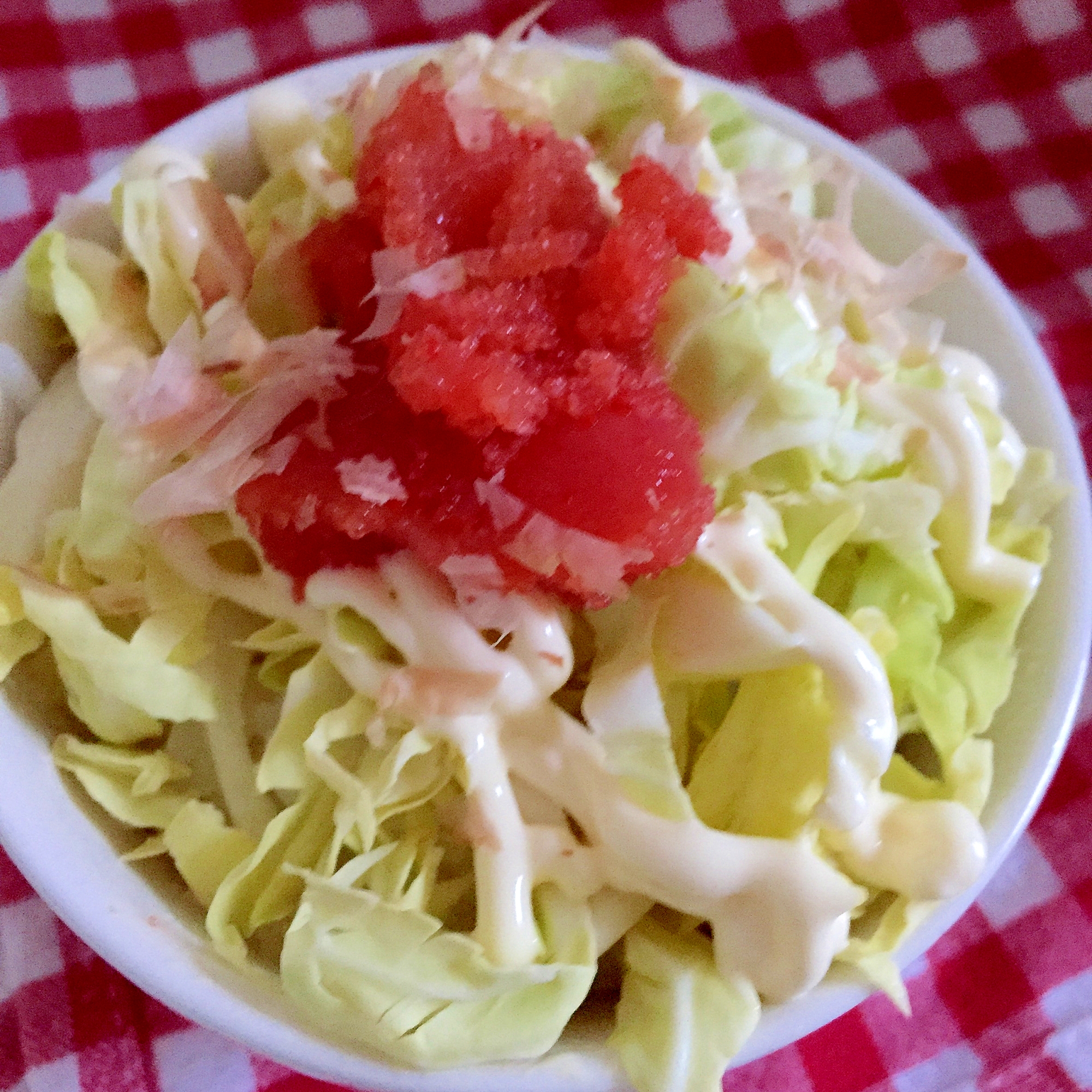 キャベツ明太子丼★